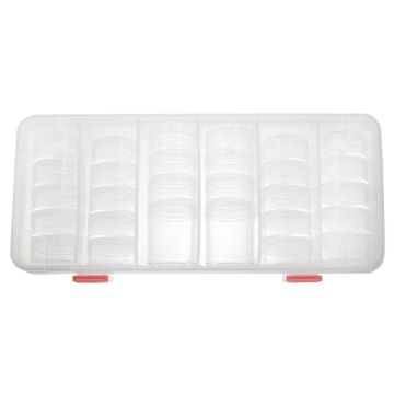 Storage Box 28 Deluxe Compartments (13 x 26.5 x 4.5 cm)