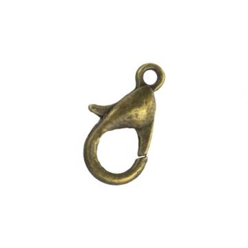 Lobster Clasps (10 x 6 mm) Bronze (10 pcs)