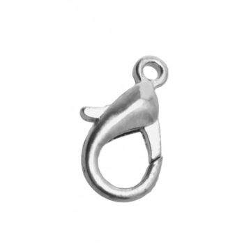 Lobster Clasps (12 x 6 mm) Antique Silver (10 pcs)