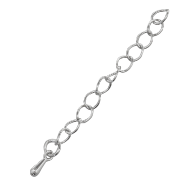 Chain Extension (45 mm) Antique Silver (10 pcs)