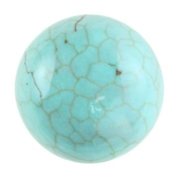 Blue Howlite Cabochon (14 mm) 3 pcs