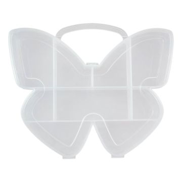 Storage Box Butterfly 9 Compartments (20 x 7 x 2.6 cm)