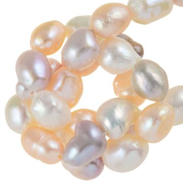 Freshwater Pearls (6 - 7 x 5.5 - 6.5 mm) Mix Color (42 pcs)