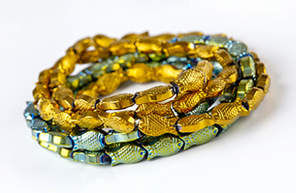 Various electroplated beads