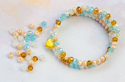 Mixed color beads
